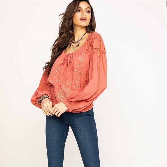 Free People Maria Maria Lace Blouse - Picture 3 of 8
